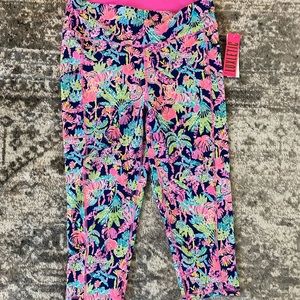 Lilly Pulitzer Luxletic 21" Weekender High Rise Crop Legging - XL - NWT
